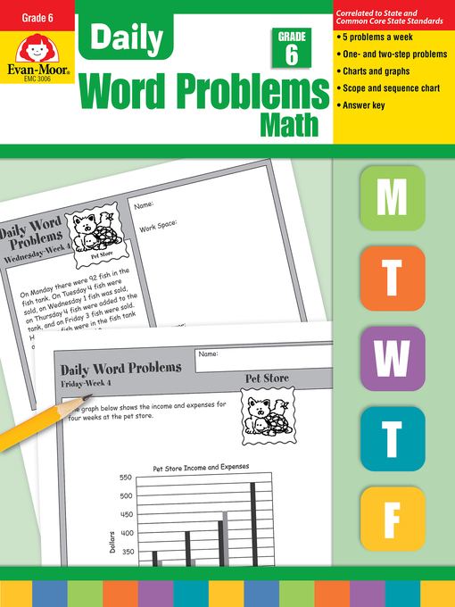 Title details for Daily Word Problems, Grade 6+ by Evan-Moor Educational Publishers - Available